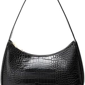 Shoulder Bags for Women, Cute Hobo Tote Handbag Mini Clutch Purse with Zipper Cl